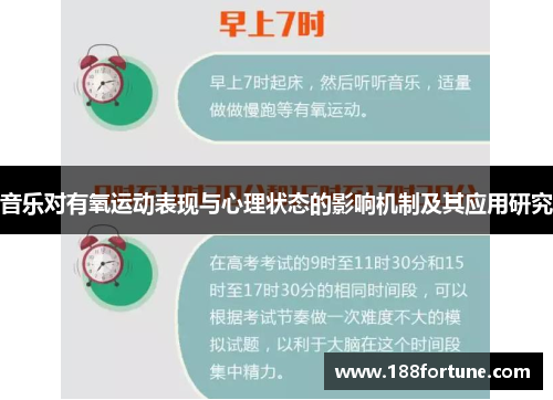 音乐对有氧运动表现与心理状态的影响机制及其应用研究